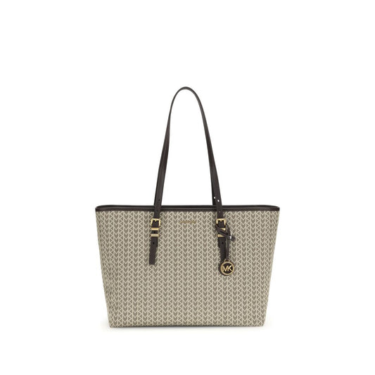 Grand sac fourre-tout Michael Kors Quinn avec logo jacquard