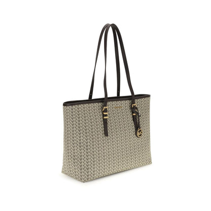 Grand sac fourre-tout Michael Kors Quinn avec logo jacquard