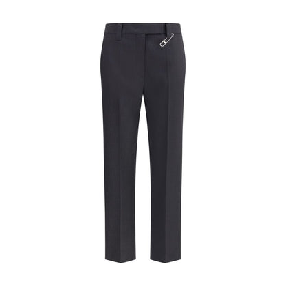 Pantalon en laine vierge Prada