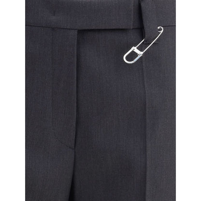Pantalon en laine vierge Prada