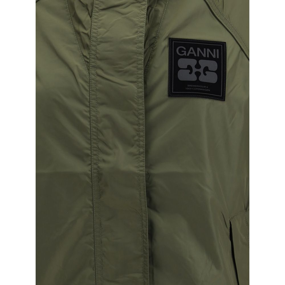Ganni Waterproof Jacket - Élégance et Protection Contre la Pluie
