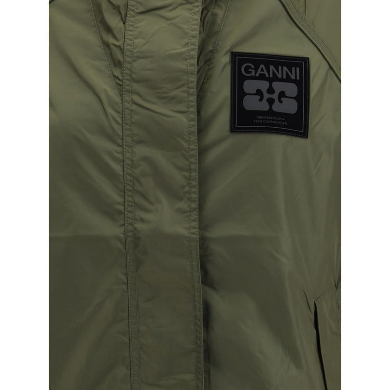 Ganni Waterproof Jacket - Élégance et Protection Contre la Pluie