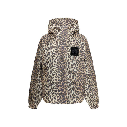 Ganni Leopard regenjas