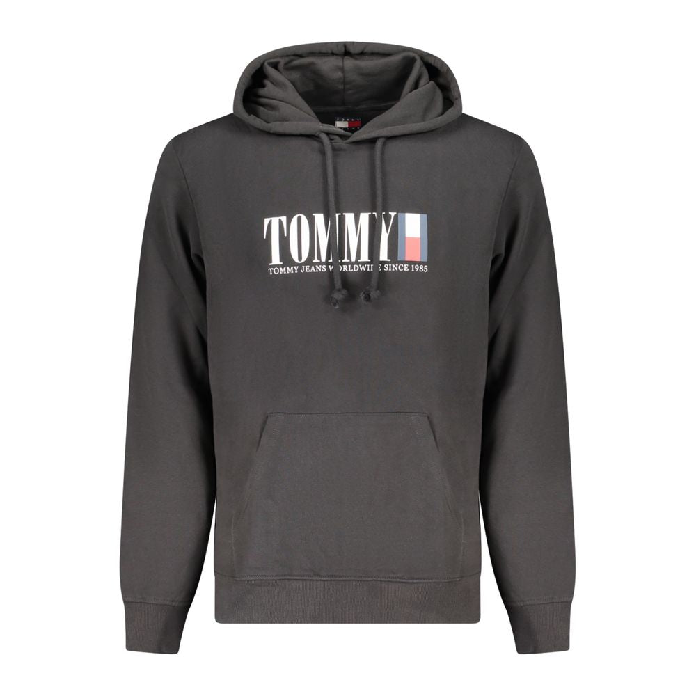 Pull en coton noir pour homme Tommy Hilfiger