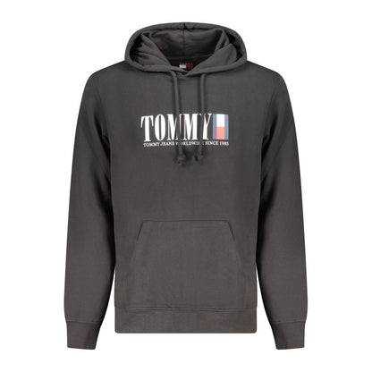 Pull en coton noir pour homme Tommy Hilfiger