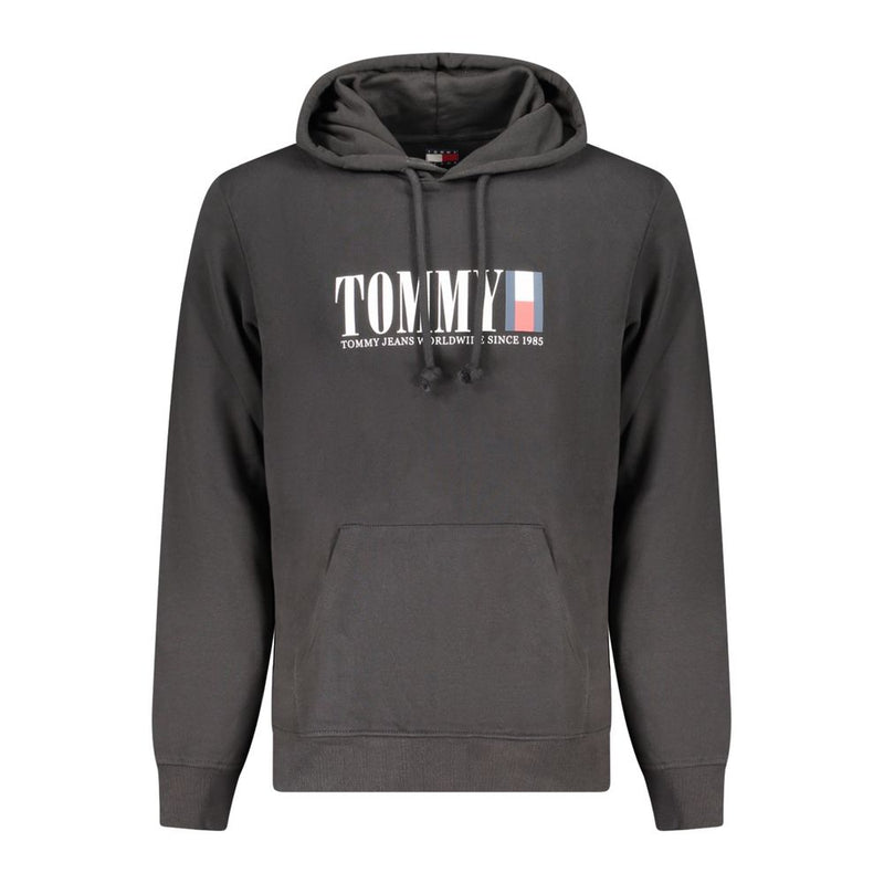 Tommy Hilfiger Zwarte Katoenen Heren Trui