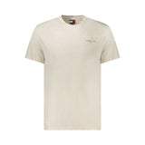 T-shirt homme en coton beige Tommy Hilfiger