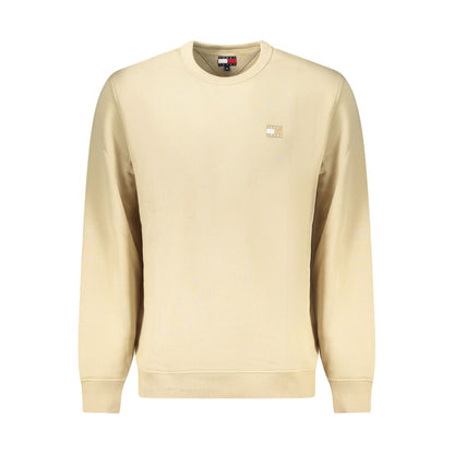 Pull en coton beige Tommy Hilfiger pour homme