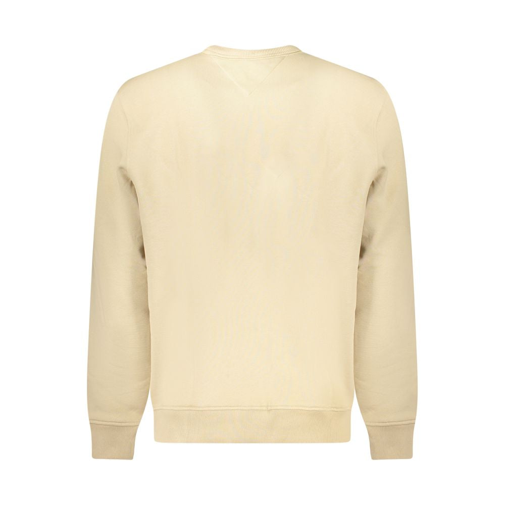 Pull en coton beige Tommy Hilfiger pour homme