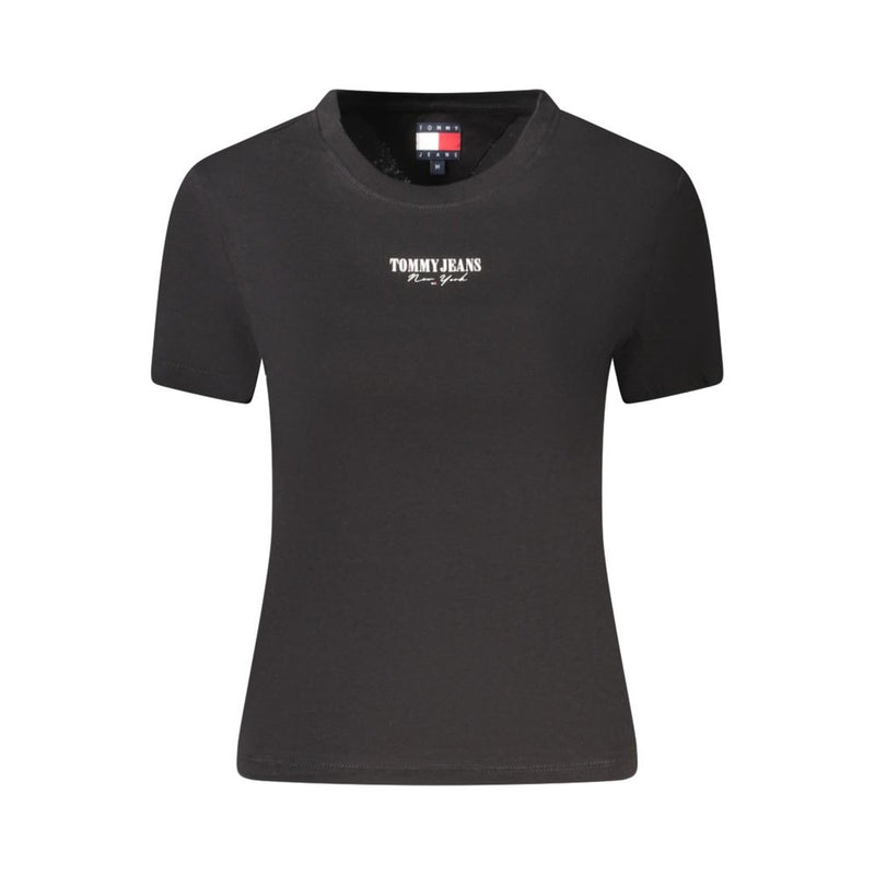Tommy Hilfiger T-Shirt Femme Noir - Élégant et Durable