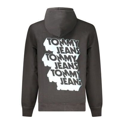 Pull en coton noir pour homme Tommy Hilfiger