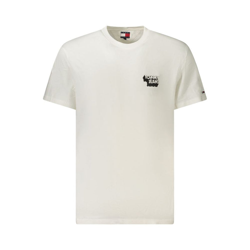 T-shirt homme en coton blanc Tommy Hilfiger