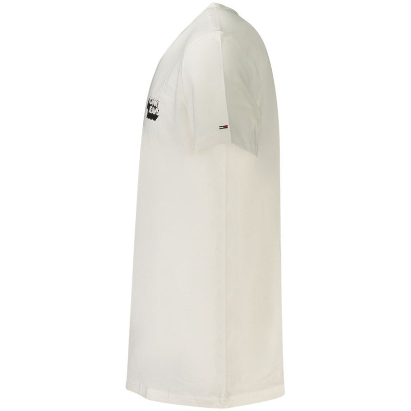 T-shirt homme en coton blanc Tommy Hilfiger