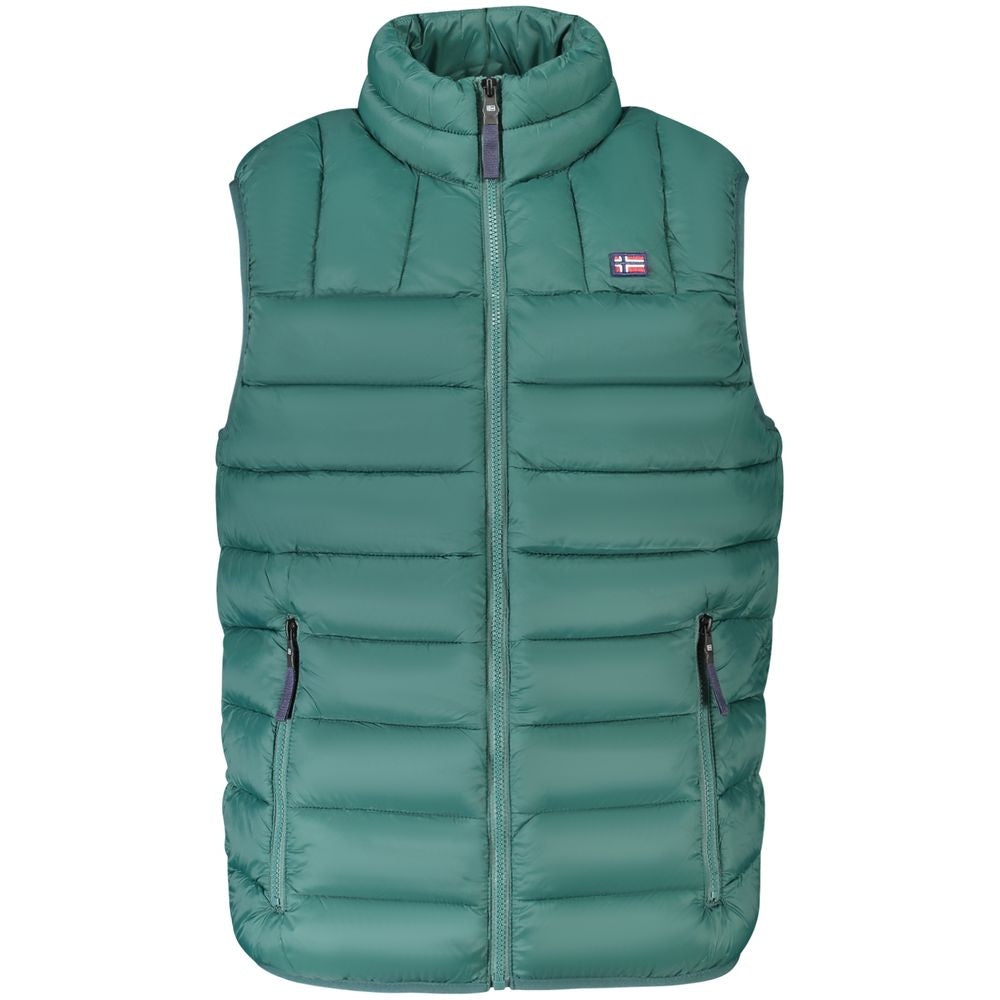 Veste homme norvégienne verte en polyamide, 1963