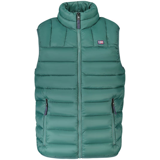 Veste homme norvégienne verte en polyamide, 1963