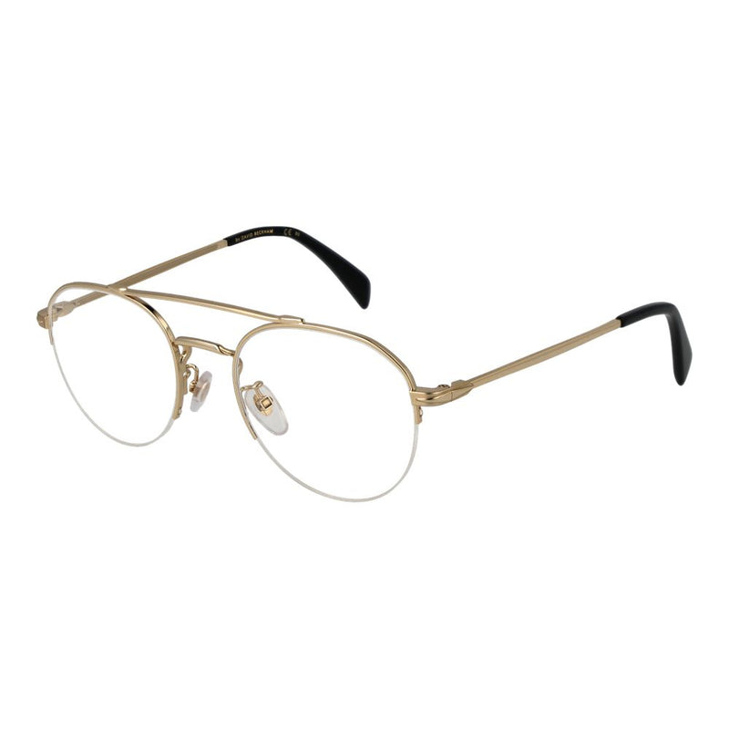 Monture de lunettes pour hommes David Beckham Gold