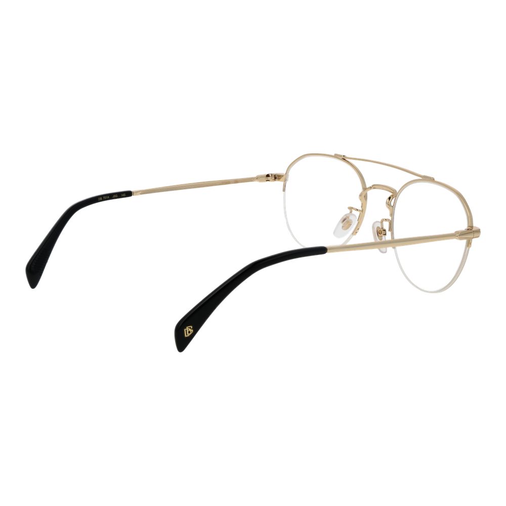 Monture de lunettes pour hommes David Beckham Gold