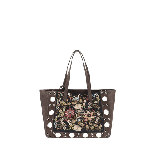 Sac cabas Nellcote à broderies florales Valentino Garavani