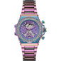 Montre Guess multicolore en acier inoxydable