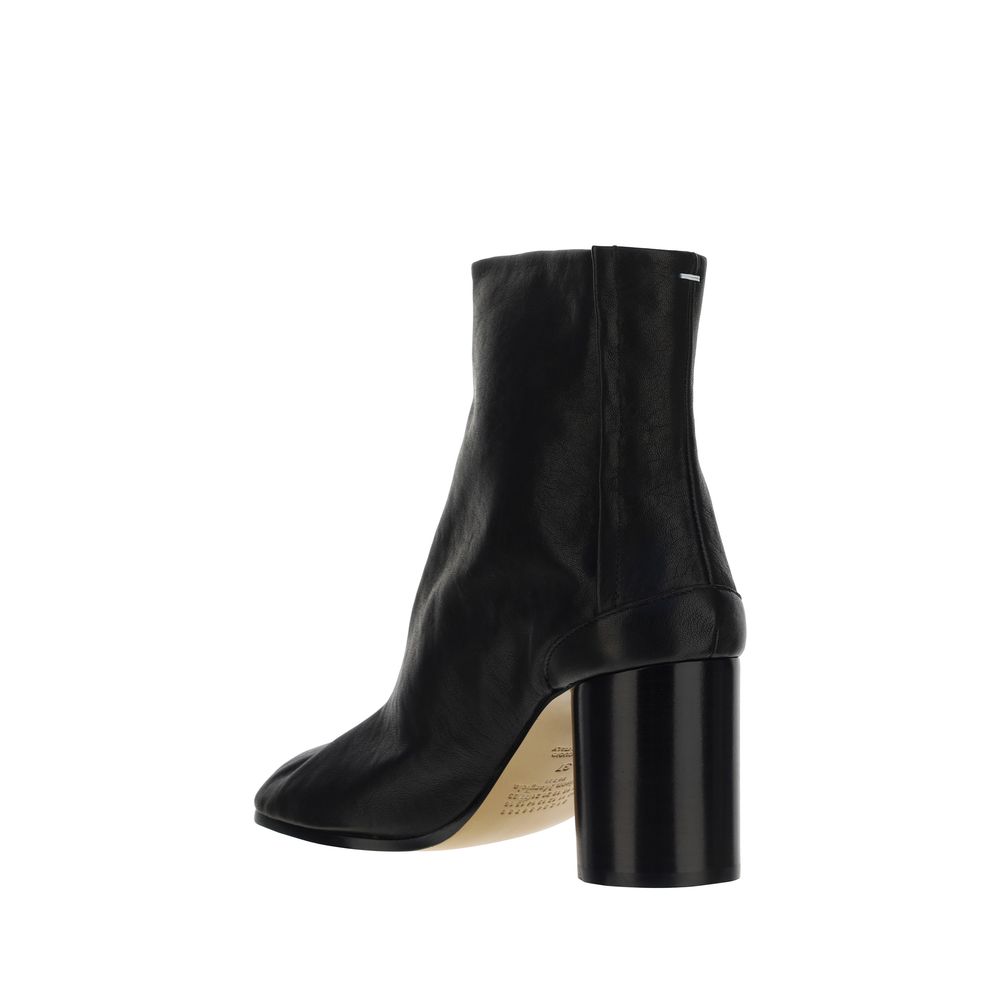 Maison Margiela Black Lamb Ovis Aries Ankle Boots - Design Iconique