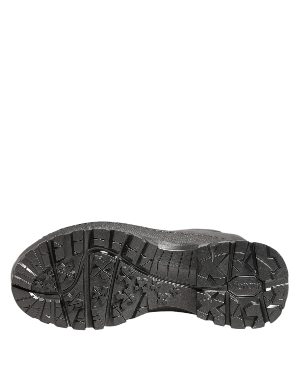 Dolce & Gabbana Black Argento Pull On Rain Boots