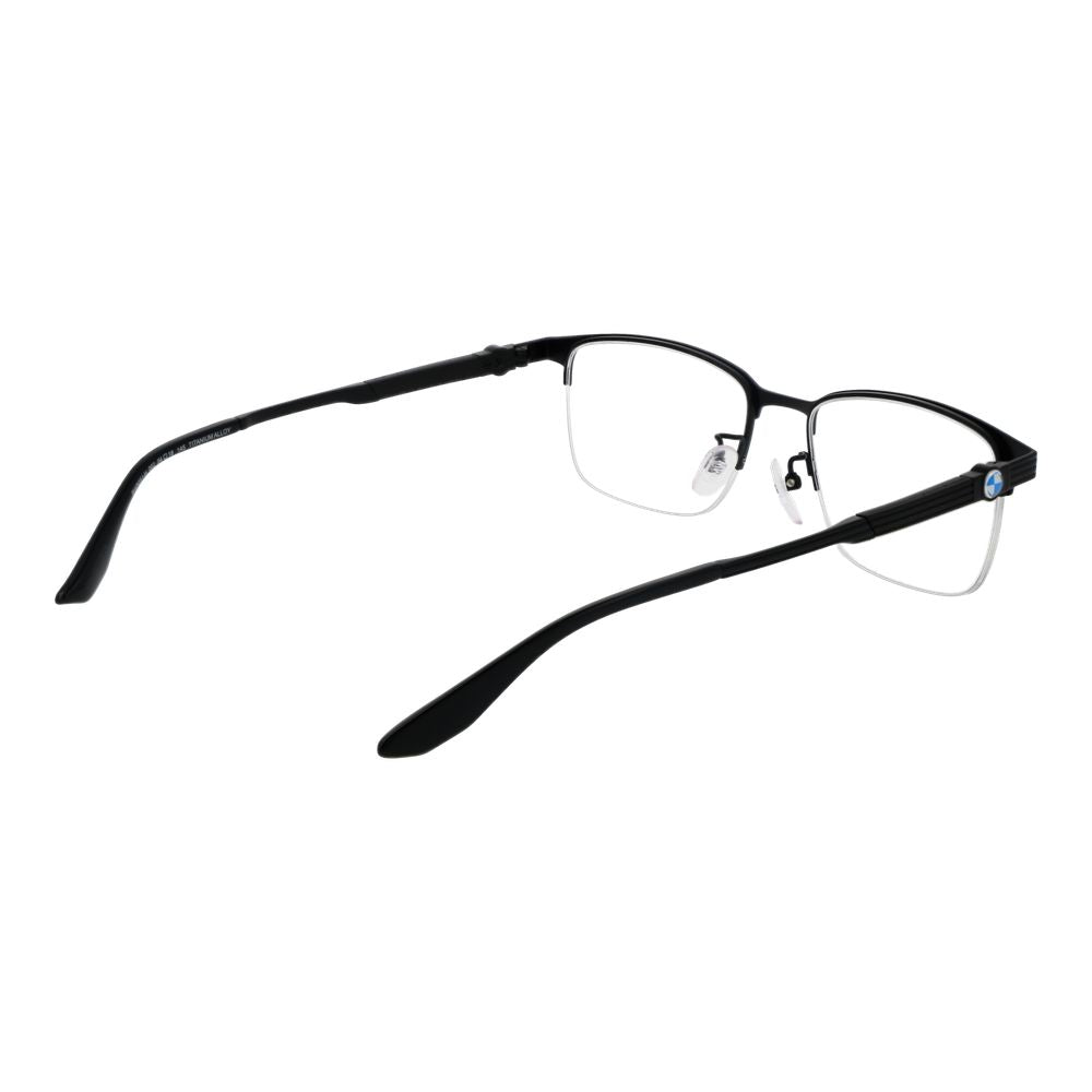 Monture de lunettes pour hommes BMW noire en titane