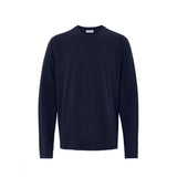 Jil Sander, chemise longue en coton bleu
