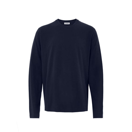 Jil Sander Blue Cotton Long