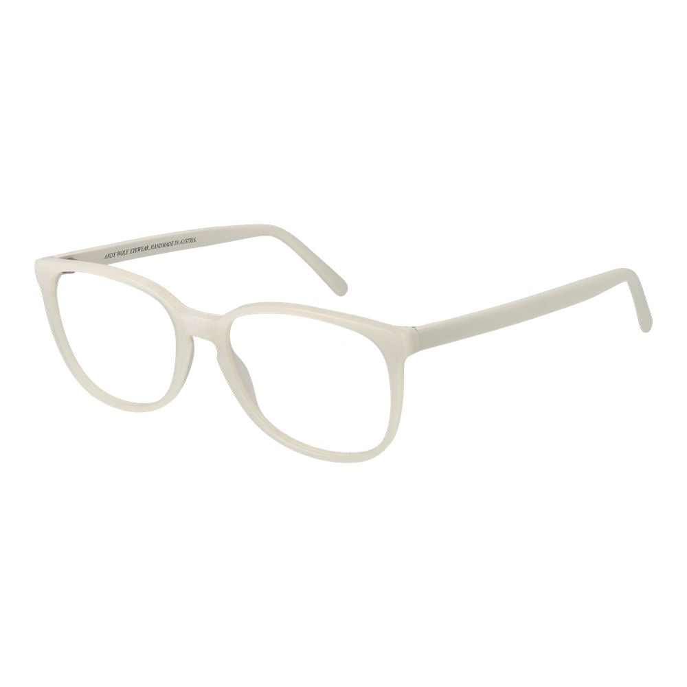 Monture de lunettes unisexes Andy Wolf blanche
