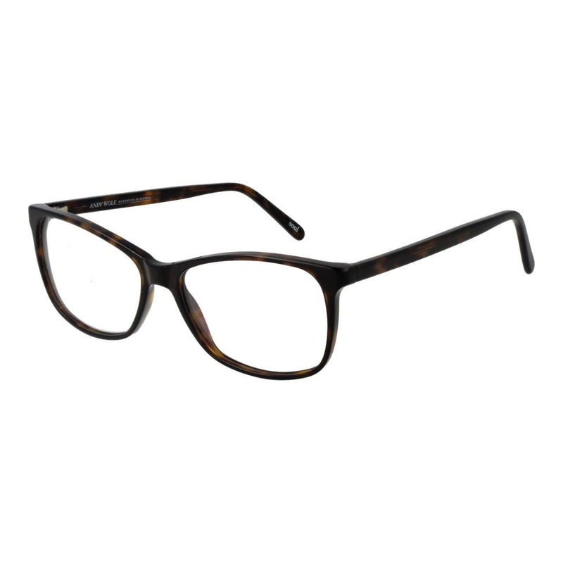 Monture de lunettes unisexes Andy Wolf Brown Cat Eye