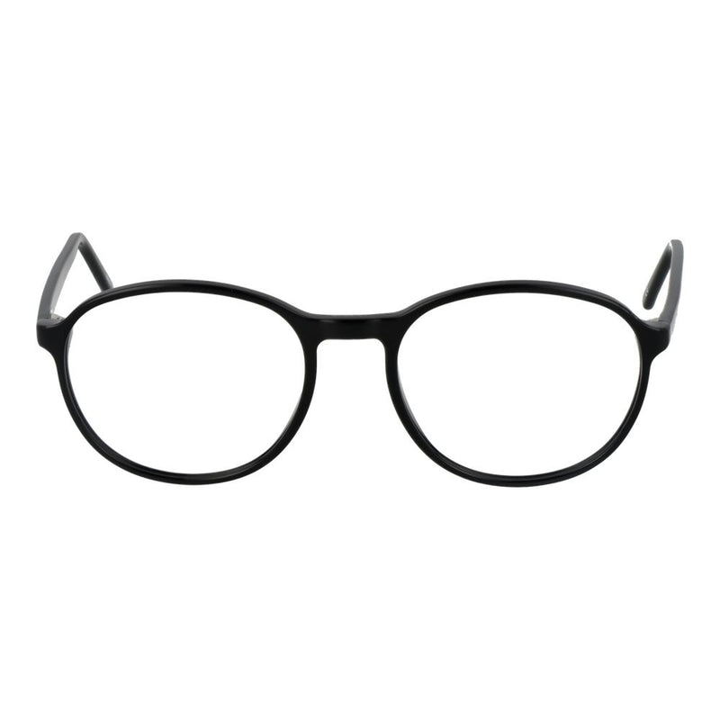 Andy Wolf Black Unisex Glasses Frame - Stylish Panto Design