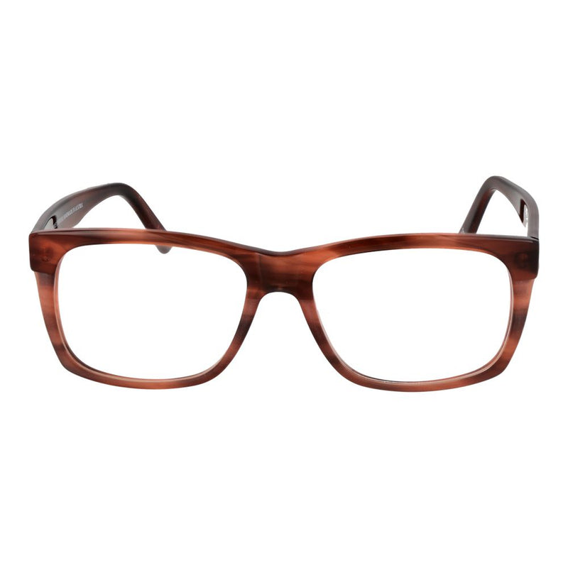 Andy Wolf Brown Unisex Glasses Frame - Stylish Acetate Design