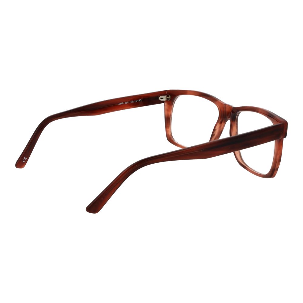 Andy Wolf Brown Unisex Glasses Frame - Stylish Acetate Design