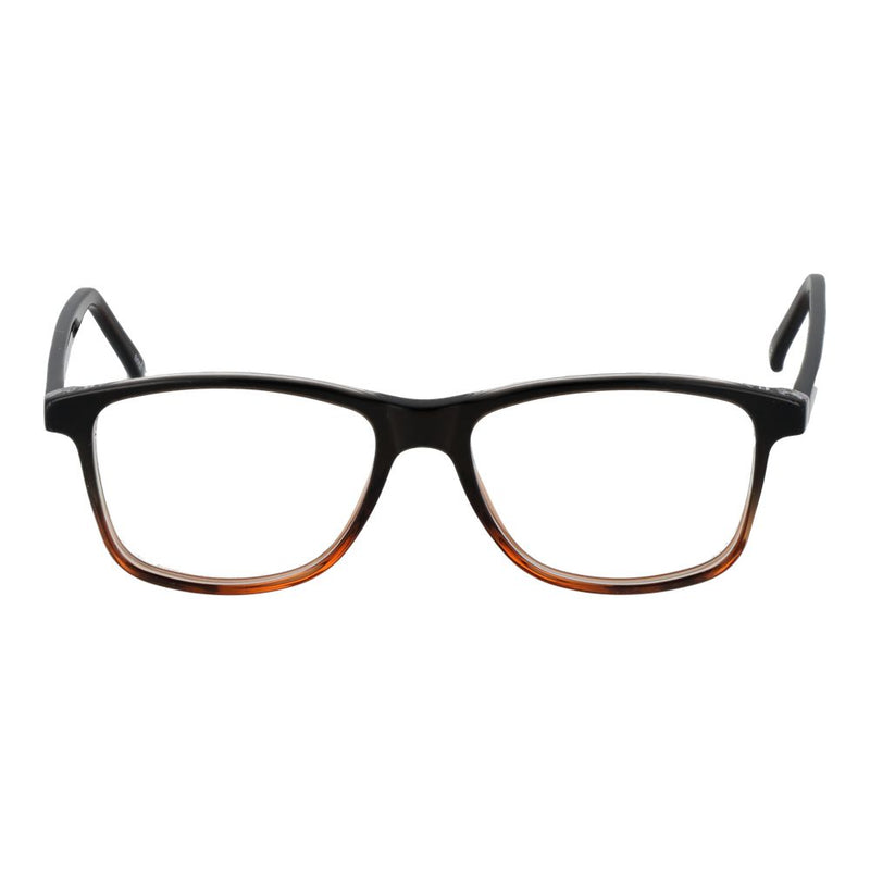 Andy Wolf Brown Unisex Glasses Frame - Stylish Rectangle Design