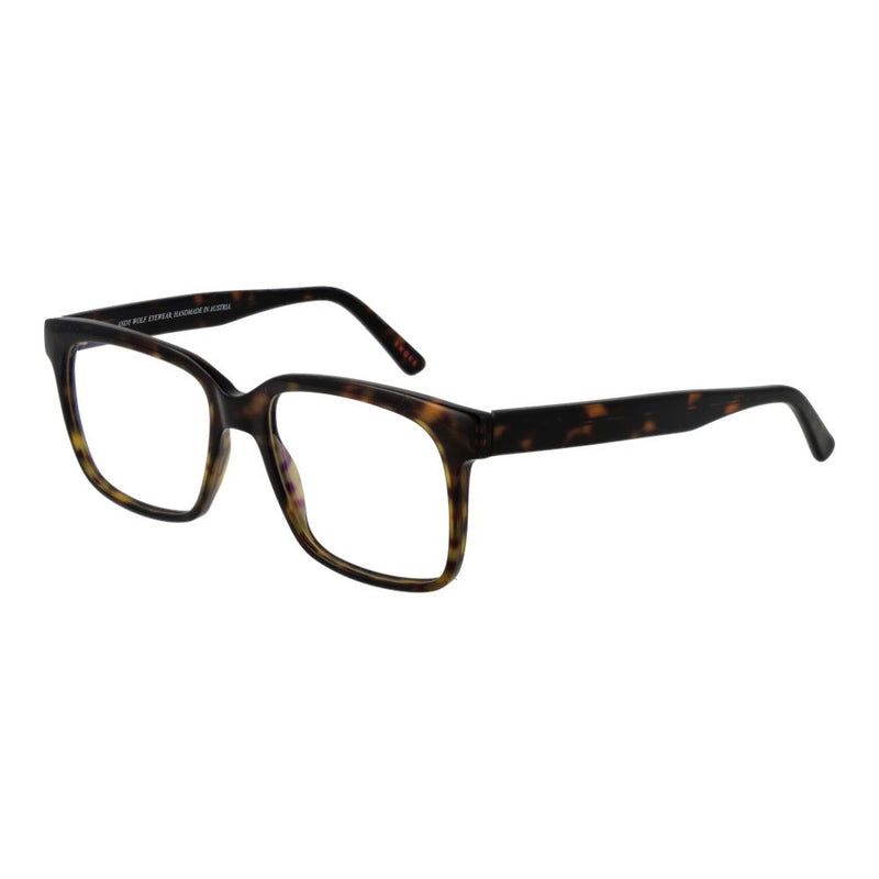Andy Wolf Brown Unisex Glasses Frame - Stylish Acetate Design