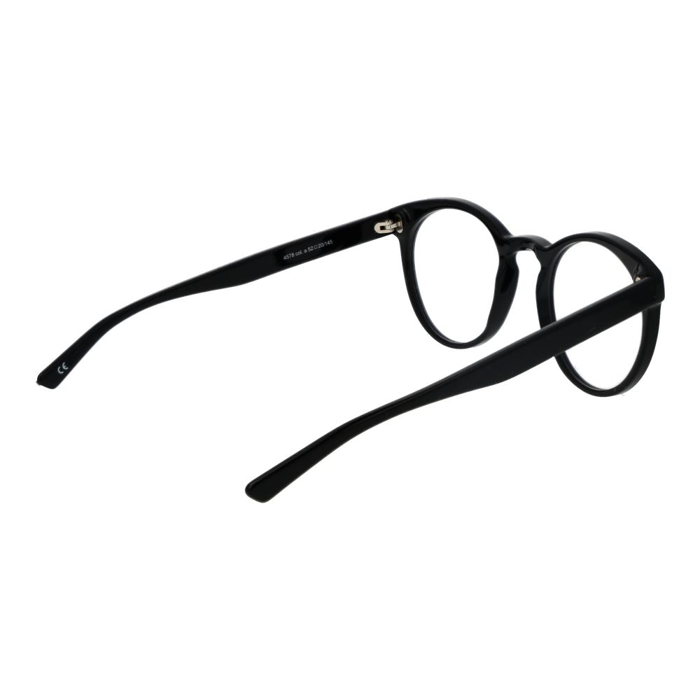 Andy Wolf Black Unisex Glasses Frame - Stylish Acetate Design