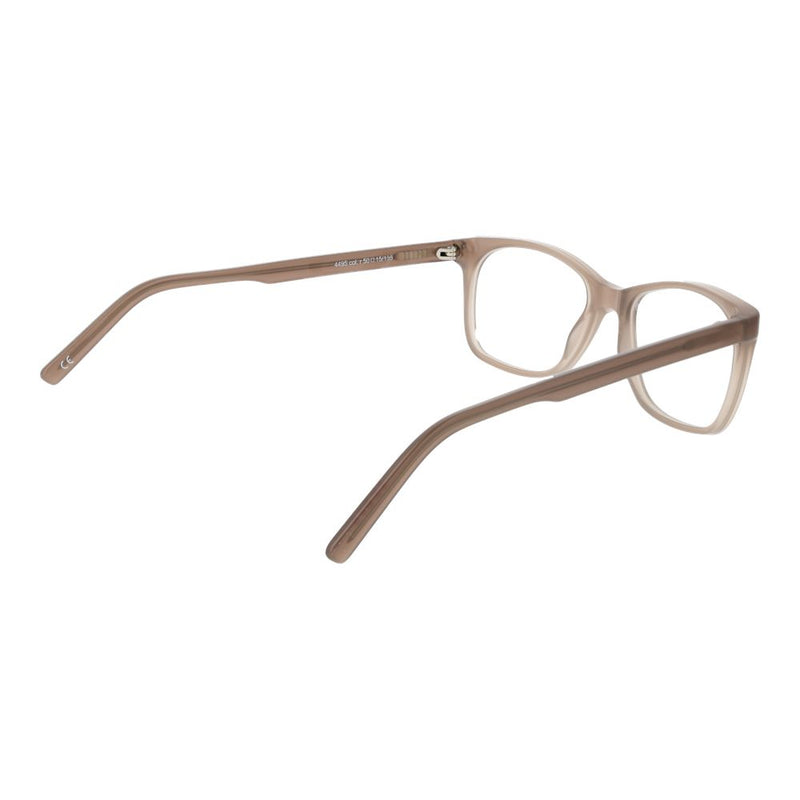 Andy Wolf Beige Acetate Glasses (Frames) - Unisex Rectangle Style