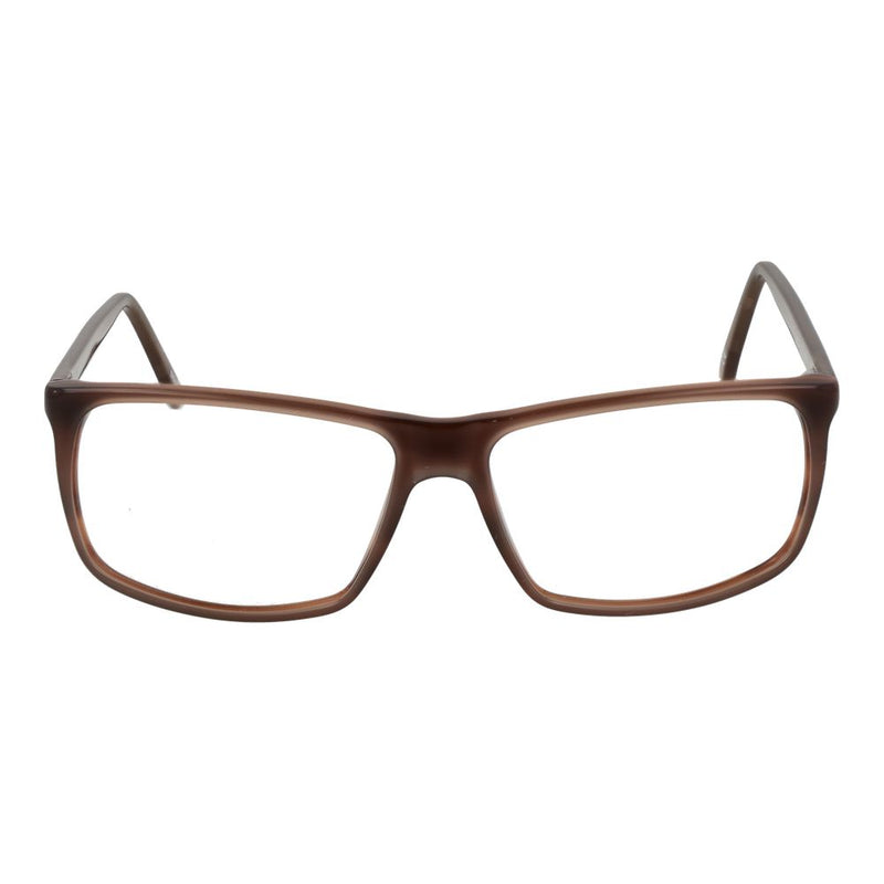 Monture de lunettes unisexes marron Andy Wolf - Design en acétate élégant