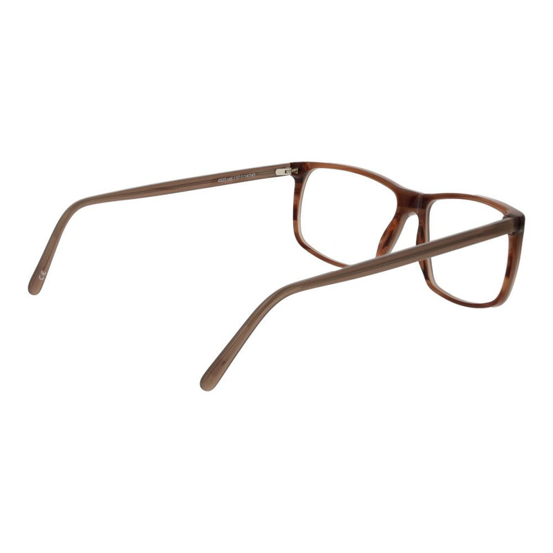 Monture de lunettes unisexes marron Andy Wolf - Design en acétate élégant