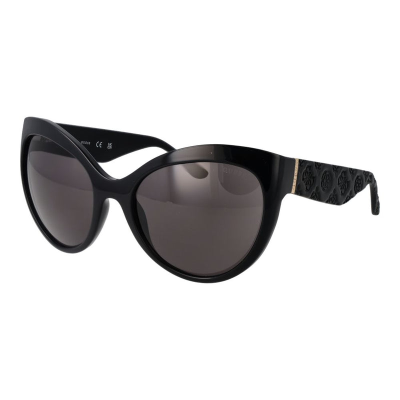 Guess Black Women Sunglasses - Chic Butterfly Frame