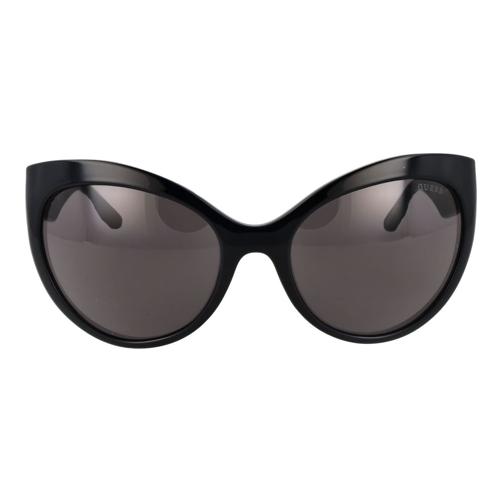 Guess Black Women Sunglasses - Chic Butterfly Frame