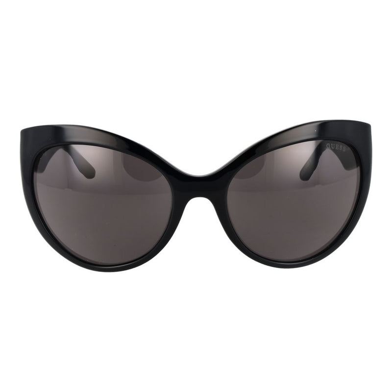Guess Black Women Sunglasses - Chic Butterfly Frame