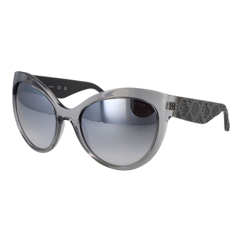 Guess Gray Women Sunglass - Elegant Butterfly Design