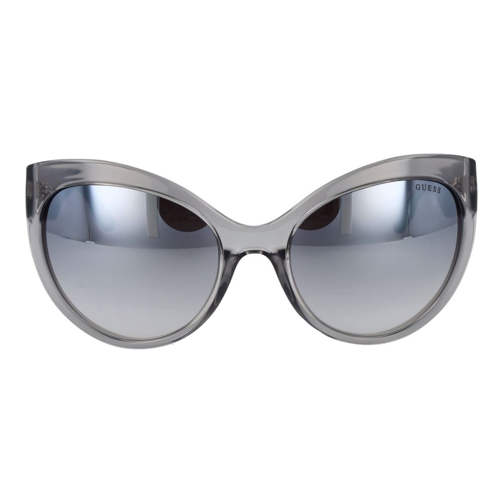 Guess Gray Women Sunglass - Elegant Butterfly Design