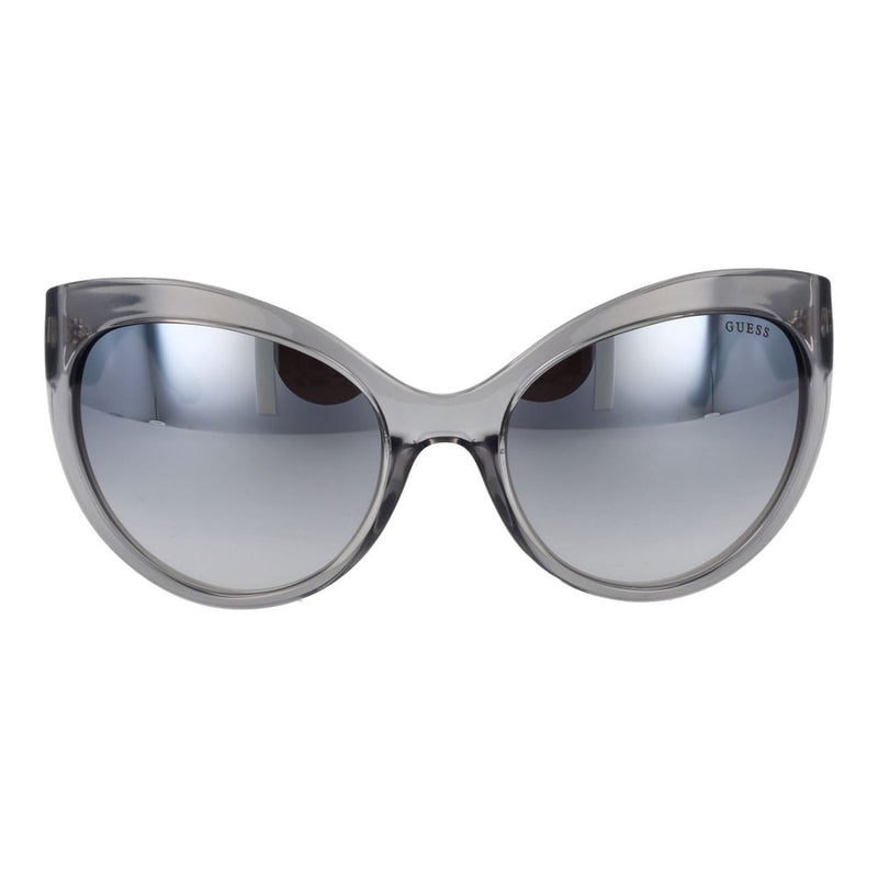 Guess Gray Women Sunglass - Elegant Butterfly Design