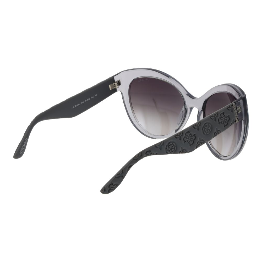 Guess Gray Women Sunglass - Elegant Butterfly Design