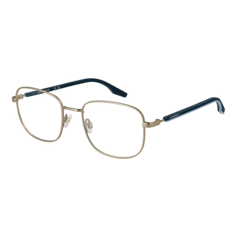 Converse Gold Unisex Glasses Frame - Élégant Design Carré