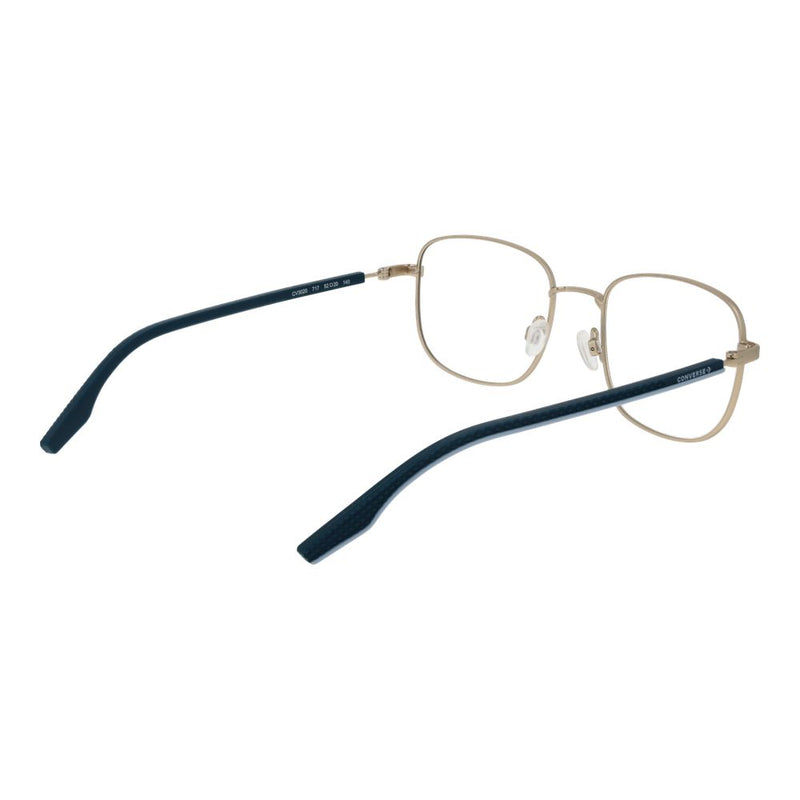 Converse Gold Unisex Glasses Frame - Élégant Design Carré