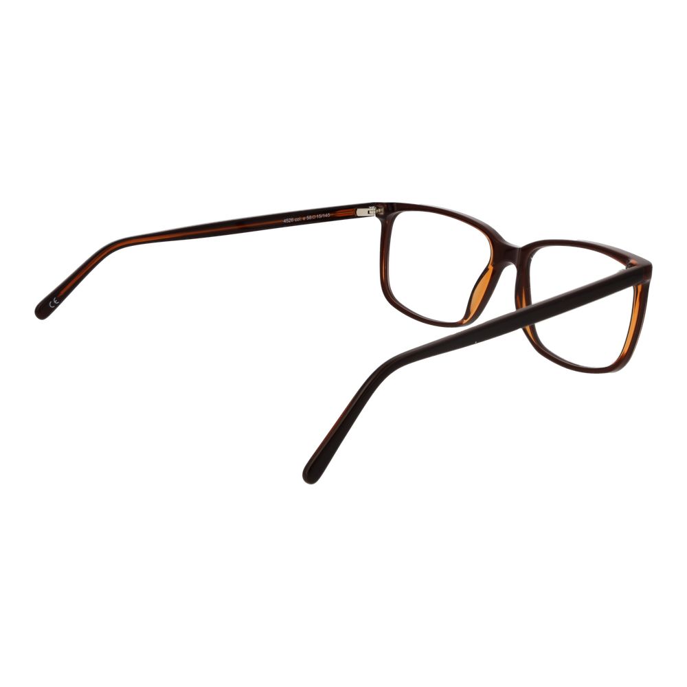 Monture de lunettes unisexes Andy Wolf Brown - Design en acétate élégant