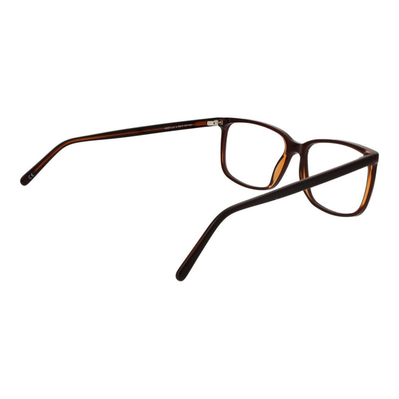 Monture de lunettes unisexes Andy Wolf Brown - Design en acétate élégant